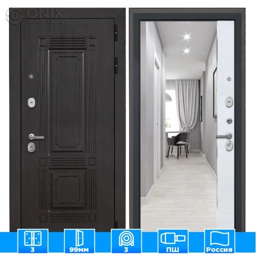 Входная дверь Италия ФЛЗ-305 Лофт белый