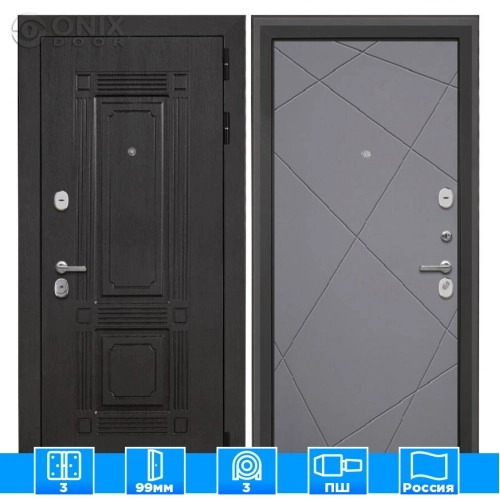 Входная дверь Италия Лучи-Мграфит