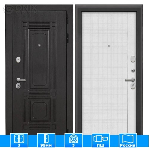 Входная дверь Италия В-07 Лофт белый