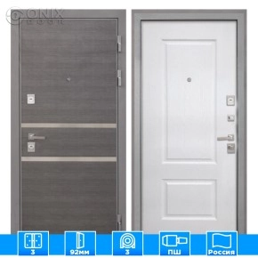 Входная дверь Неаполь Альба роял вуд белый