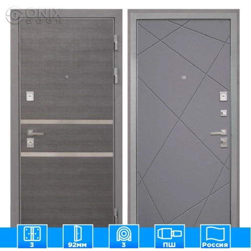 Входная дверь Неаполь Лучи-Мграфит