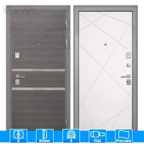 Входная дверь Неаполь Лучи-М милк