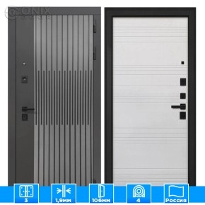 Входная дверь ОлимпияФЛ-316 белый ясень