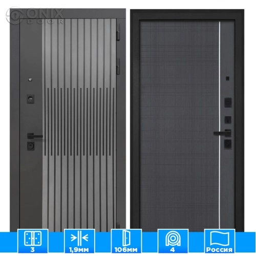 Входная дверь ОлимпияВ-07 Венге