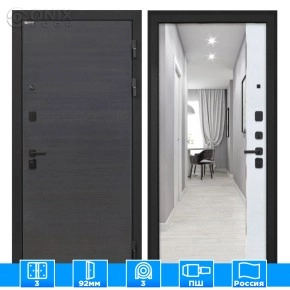 Входная дверь Профит Black эковенге поперечныйФЛЗ-305 Лофт белый