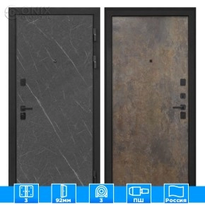 Входная дверь Профит Black Лава Гранж