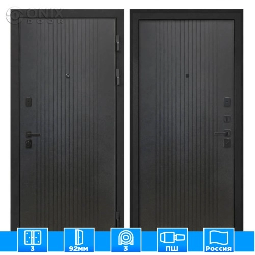 Входная дверь Профит Black Лофт черный Лофт черный