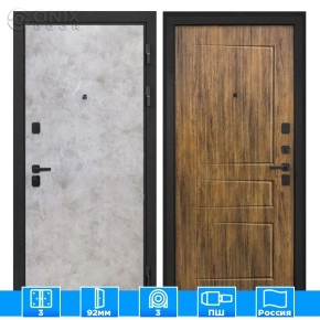 Входная дверь Профит Black Мрамор светлый ФЛ-638М Дуб Американский