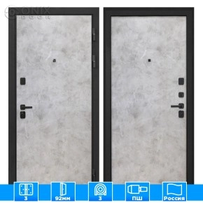 Входная дверь Профит Black Мрамор светлый Мрамор светлый