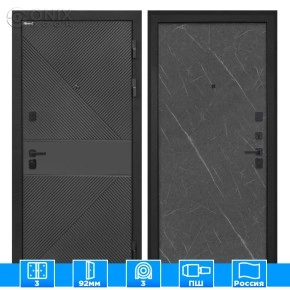 Входная дверь Профит black ФЛ-613 черный (крашеный) Лава