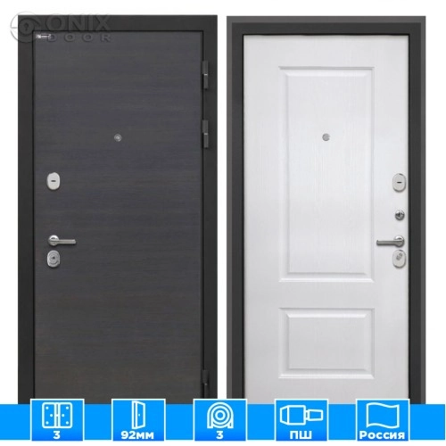 Входная дверь Сицилия Remix Эковенге Альба Роял вуд белый