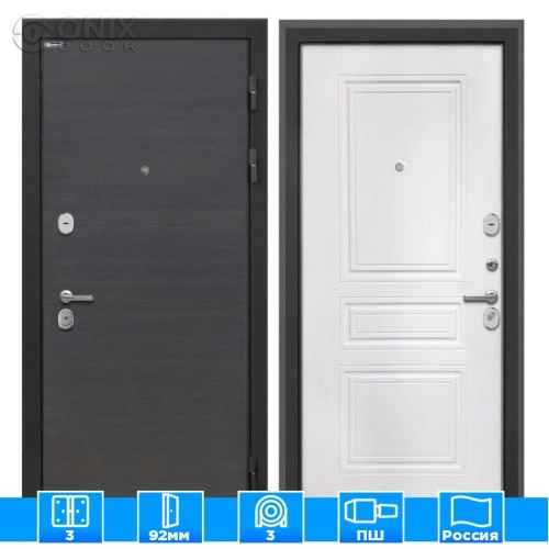 Входная дверь Сицилия Remix Эковенге ФЛ-243-м белая матовая