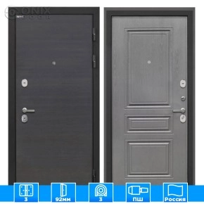 Входная дверь Сицилия Remix Эковенге ФЛ-243-м Графит вуд дуб