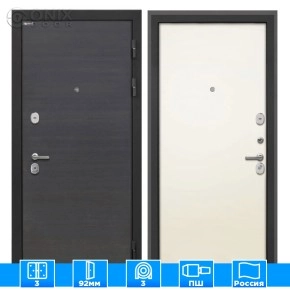 Входная дверь Сицилия Remix Эковенге Гладкая панель Силк жасмин