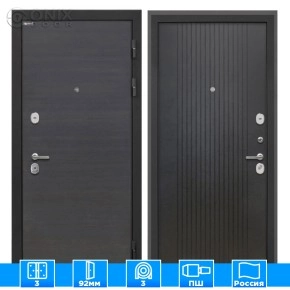 Входная дверь Сицилия Remix Эковенге Лофт черный