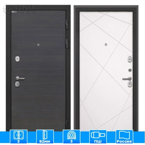 Входная дверь Сицилия Remix Эковенге Лучи-М милк