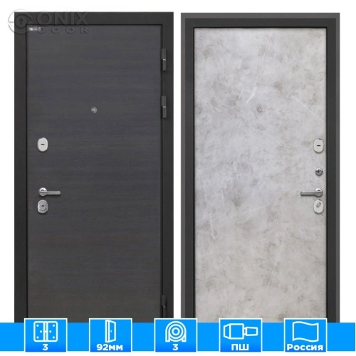 Входная дверь Сицилия Remix Эковенге Мрамор светлый