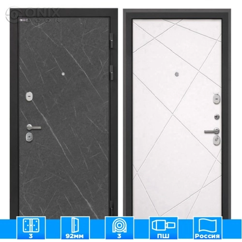 Входная дверь Сицилия Remix Гранит лаваЛучи-М милк