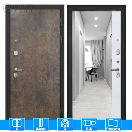 Входная дверь Сицилия Remix ГранжФЛЗ-305 Лофт белый