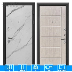 Входная дверь Сицилия Remix Мрамор арктик ФЛ-102 сосна белая