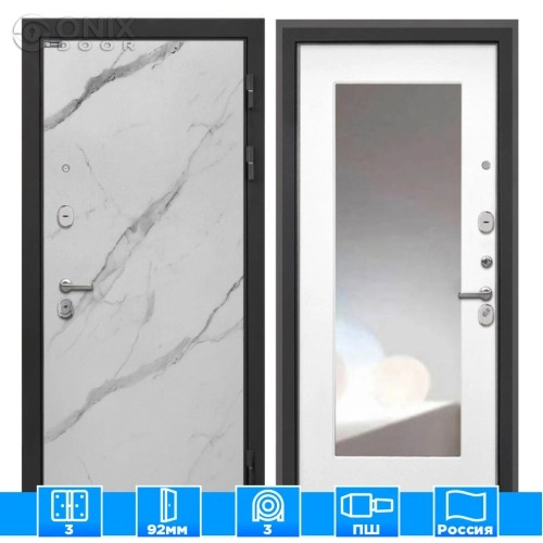 Входная дверь Сицилия Remix Мрамор арктик ФЛЗ120М