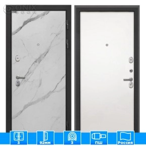 Входная дверь Сицилия Remix Мрамор арктик Гладкая панель Силк Сноу