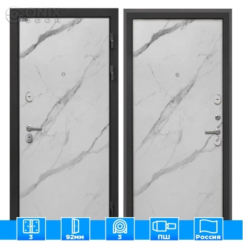 Входная дверь Сицилия Remix Мрамор арктик Мрамор арктик