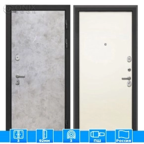 Входная дверь Сицилия Remix Мрамор светлый Гладкая панель Силк жасмин