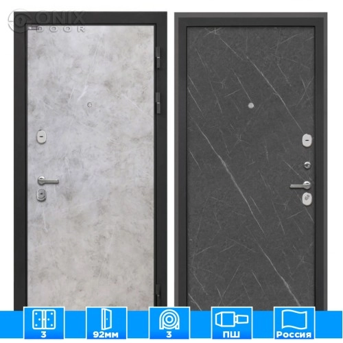 Входная дверь Сицилия Remix Мрамор светлый Лава