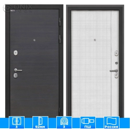 Входная дверь Сицилия Remix Эковенге В-07 Лофт белый