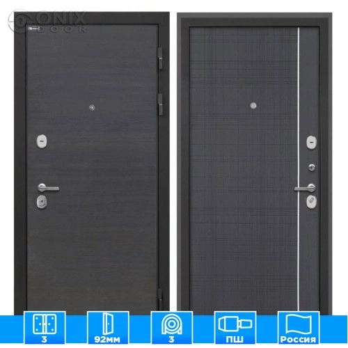 Входная дверь Сицилия Remix Эковенге В-07 Венге