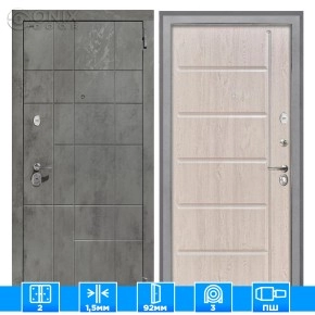 Входная дверь Спарта NEW грей ФЛ-102 сосна белая