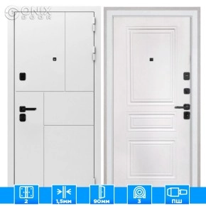 Входная дверь Спарта New White ФЛ-243-м белая матовая