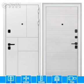 Входная дверь Спарта New White ФЛ-316 белый ясень