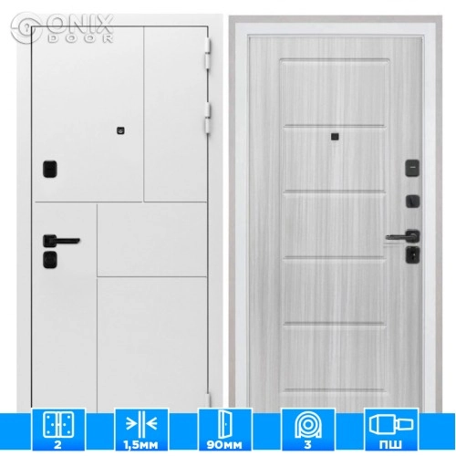 Входная дверь Спарта New White ФЛ-39 Сандал белый