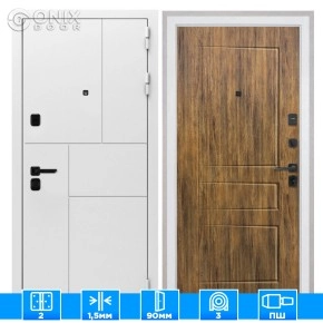 Входная дверь Спарта New White ФЛ-638М Дуб Американский