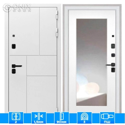 Входная дверь Спарта New White ФЛЗ120М