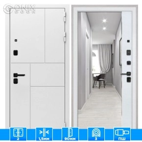 Входная дверь Спарта New White ФЛЗ-305 Лофт белый