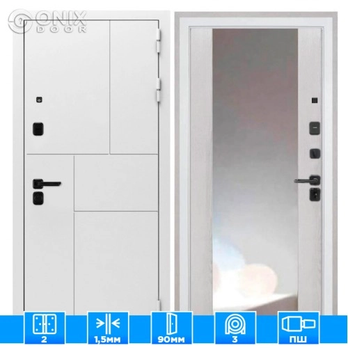 Входная дверь Спарта New White ФЛЗ 516