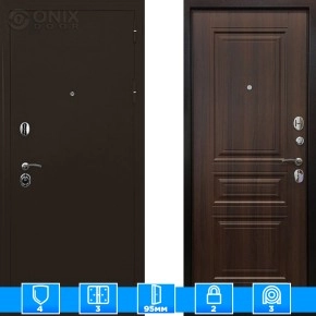 Входная дверь Сенатор 116488 Орех Бренди