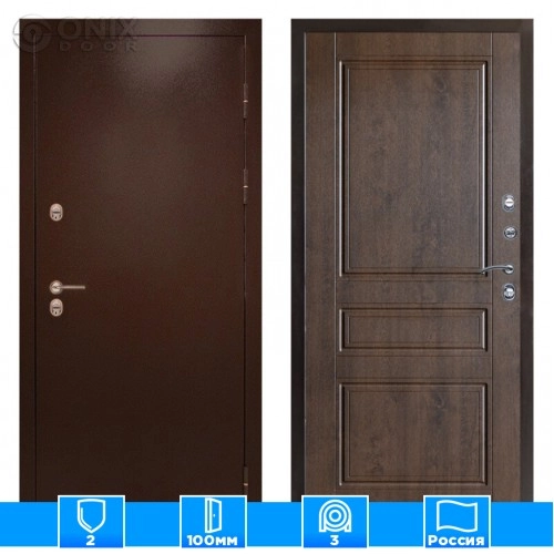 Входная дверь Престиж 125044 дуб