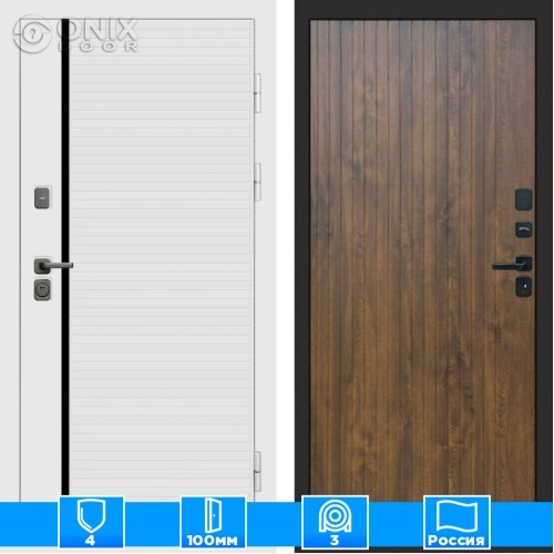 Входная дверь Престиж 125070 Flat дуб