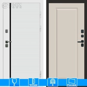 Входная дверь Престиж 125080 слоновая кость