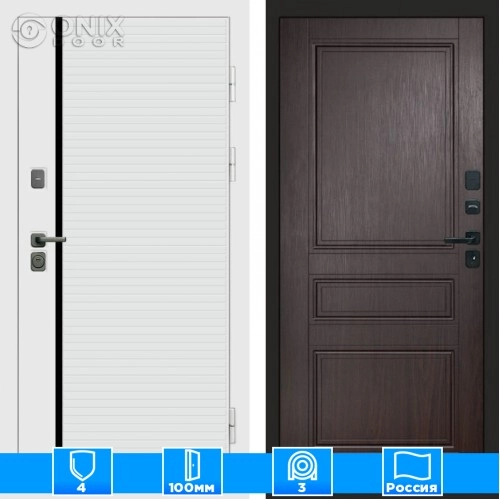 Входная дверь Престиж 125085 венге