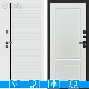 Входная дверь Престиж 125097 белый софт