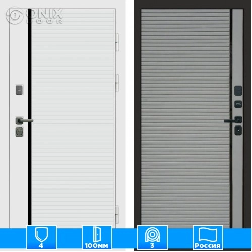 Входная дверь Престиж 125109 Porte грей софт