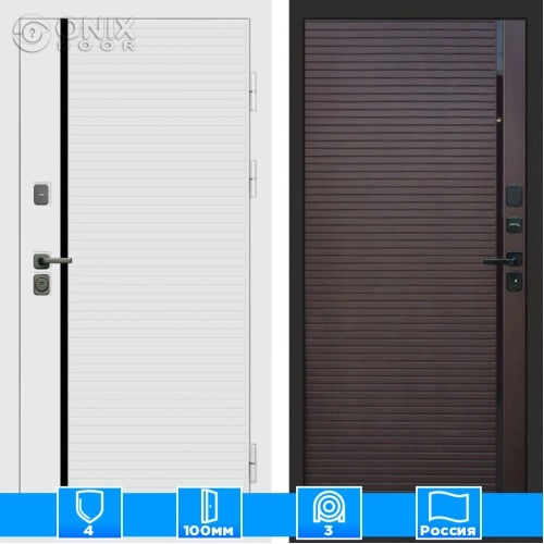 Входная дверь Престиж 125110 Porte шоколад