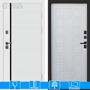 Входная дверь Престиж 125112 белое дерево