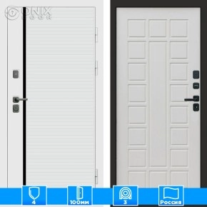 Входная дверь Престиж 125113 бежевый матовый