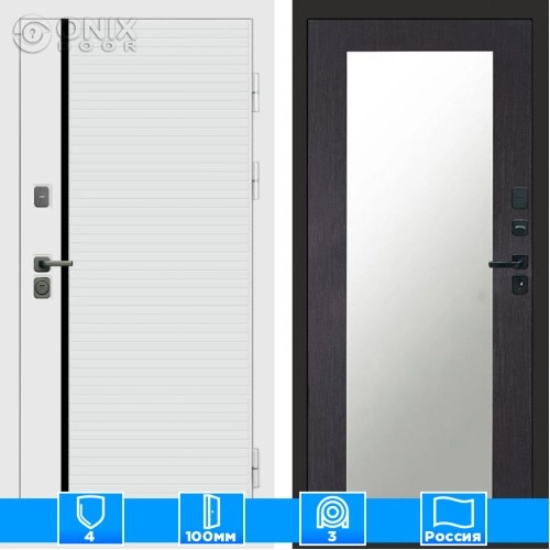 Входная дверь Престиж 125135 Зеркало триумф венге